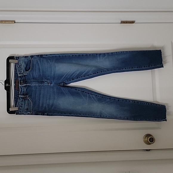 Leith Size 27 High Rise Skinny Blue Denim Jeans, Gently Used Condition - Picture 1 of 13